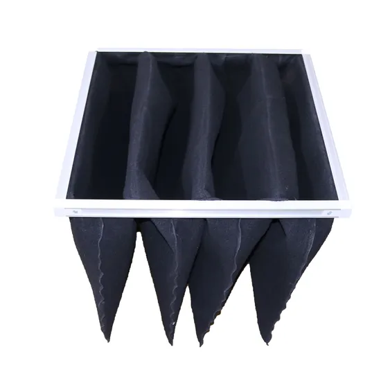 OEM Aluminum Frame Activated Carbon Pocket Air Filter Bag for Air Conditioner